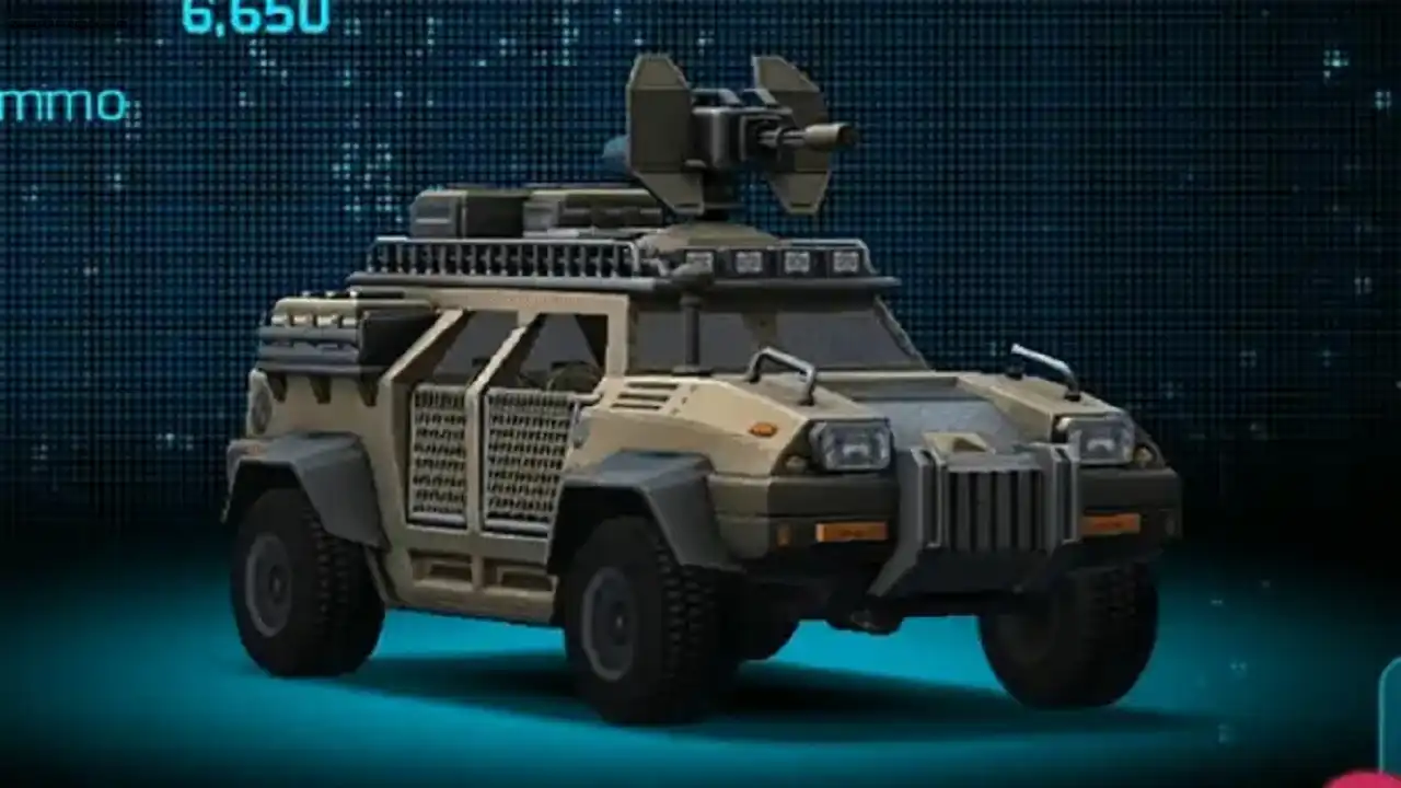 Desert Convoy Tank