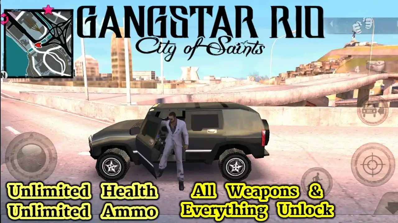 Gangstar Rio City of Saints Mod APK Unlimited Money