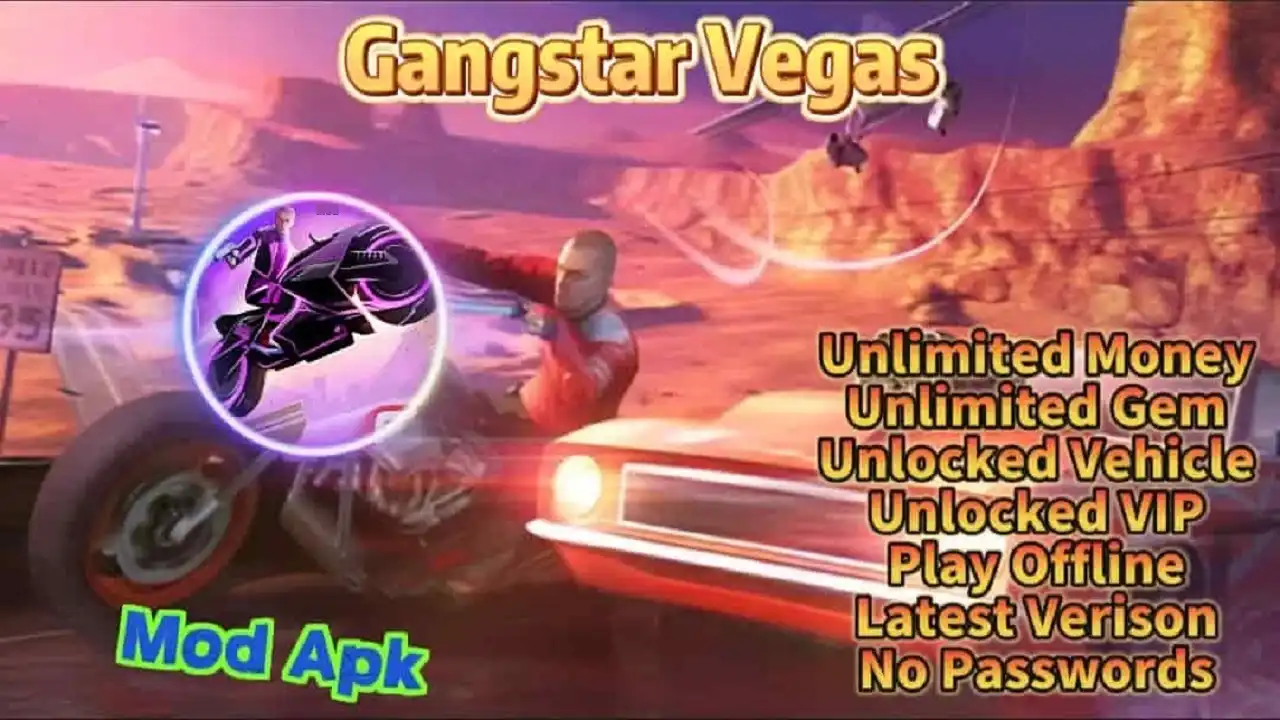 Gangstar Vegas MOD APK Unlimited Money
