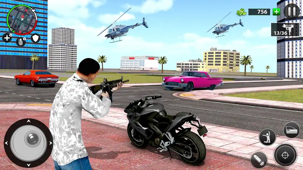 Real Gangster Crime Mod APK Unlimited Money
