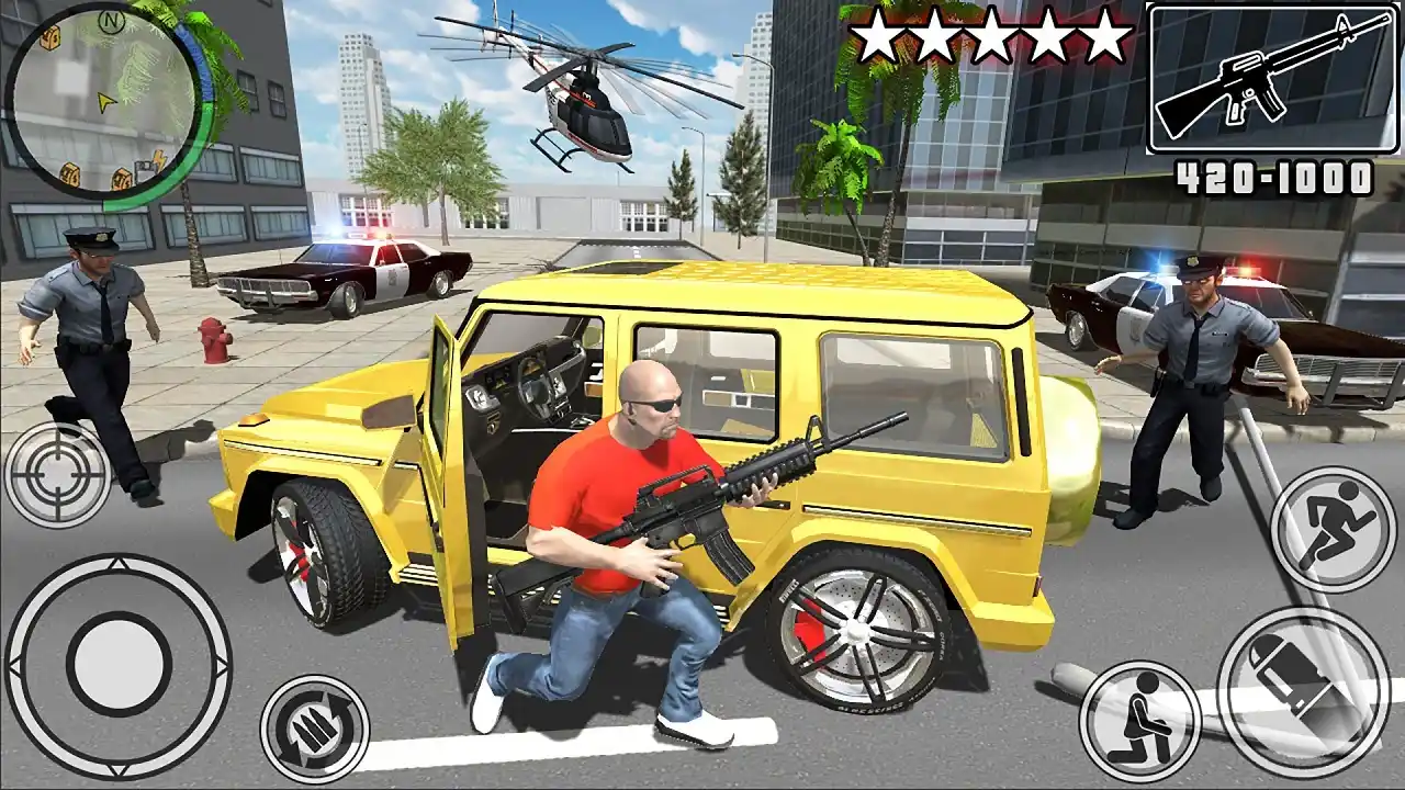 Real Gangster Crime Mod APK Unlimited Money