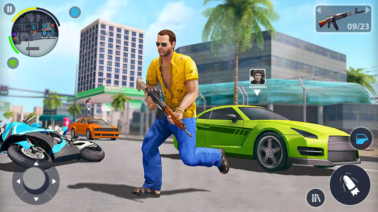 Real Gangster Crime Mod APK Unlimited Money