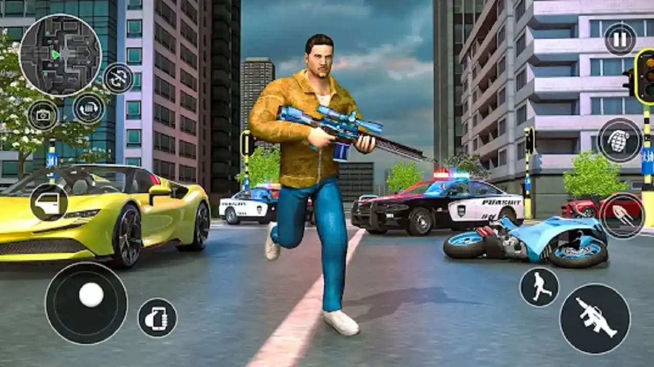 Real Gangster Crime Mod APK Unlimited Money