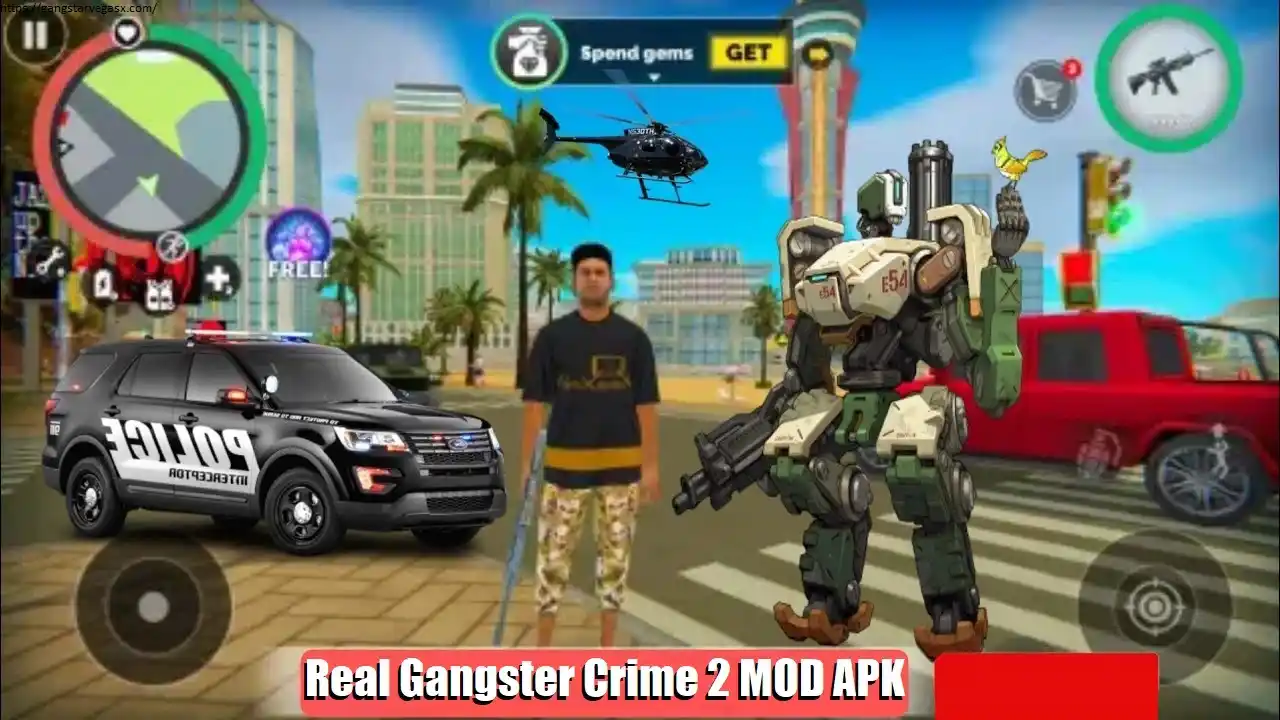 Real Gangster Crime 2 Mod APK Unlimited Money