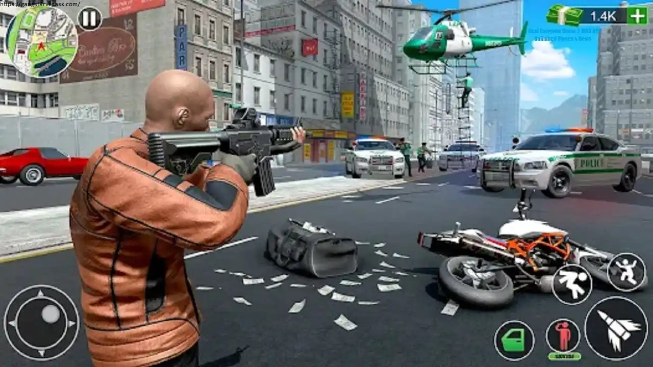 Real Gangster Crime 2 Mod APK Unlimited Money