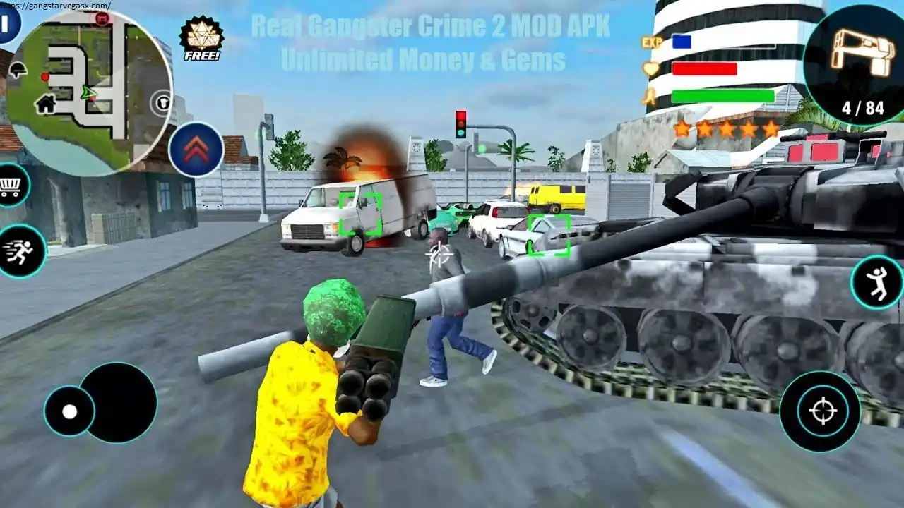 Real Gangster Crime 2 Mod APK Unlimited Money